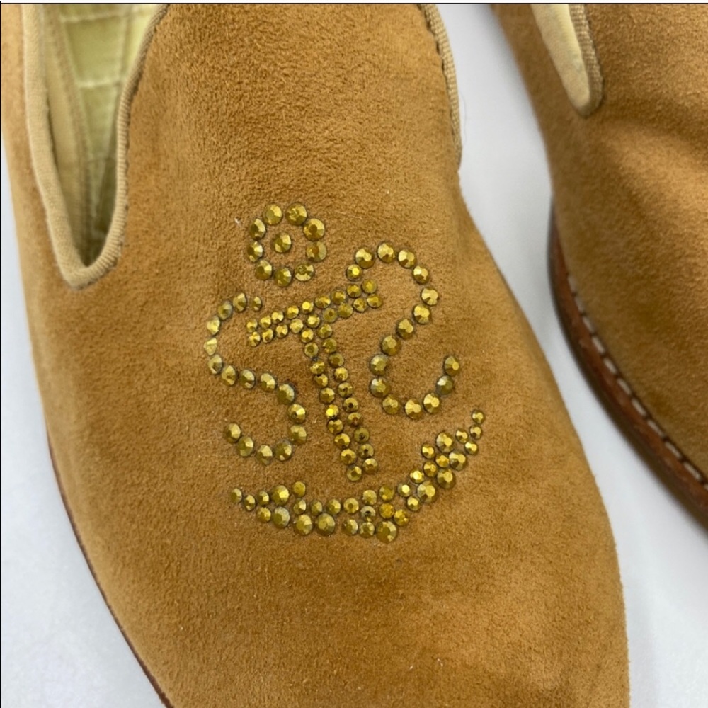 🌟HOST PICK🌟 S⚓️S⛵️Sand Suede Leather Sperry Jeweled Loafer - Picture 9 of 15